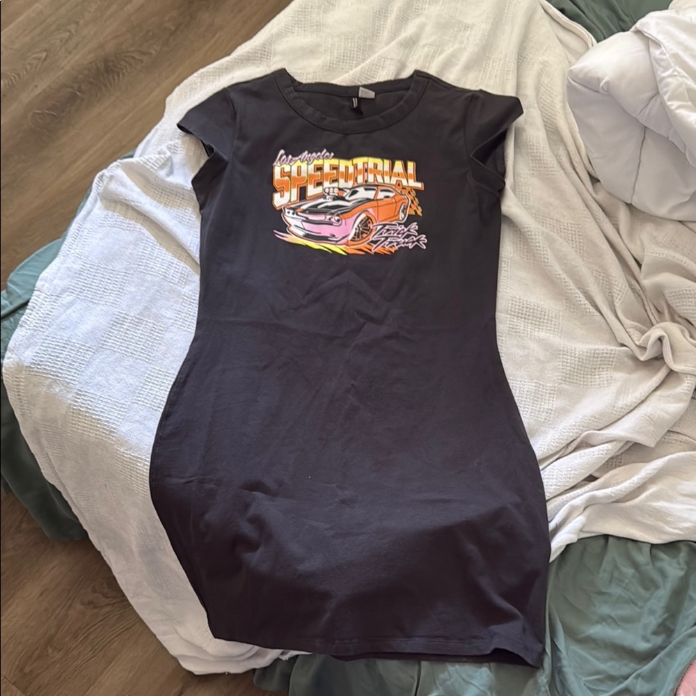Divided Black Speed Trial Graphic Tee